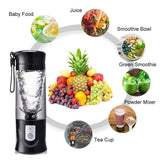 JUICER PORTABLE OUTDOOR JUICING CUP HOME MINI CORDLESS CRUSHED ICE MACHINE USB CHARGING FRUIT VEGETABLE BLENDER